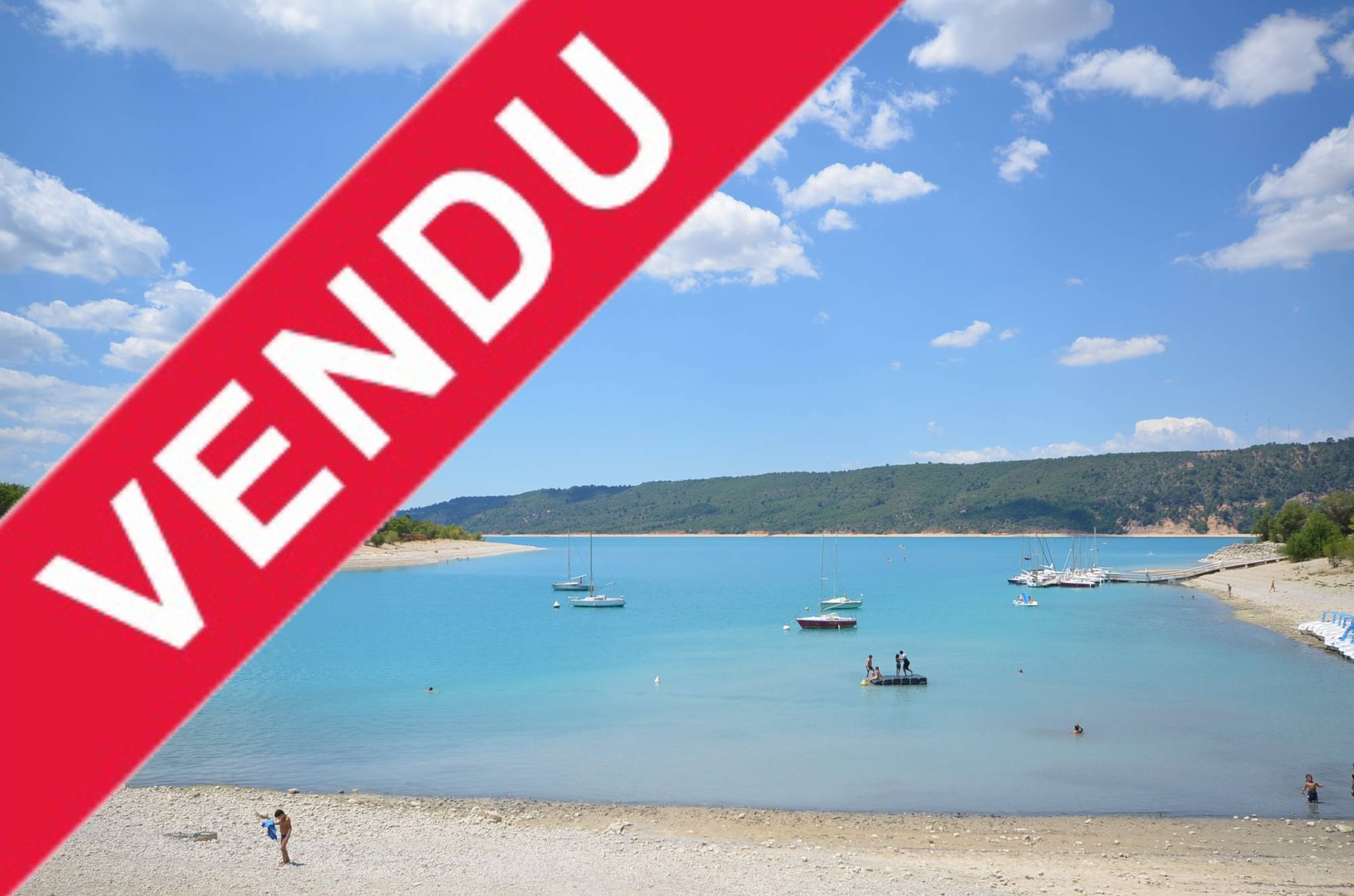 Vente APPARTEMENT T2 - 5MN À PIED DES PLAGES ET COMMERCES  LES SALLES SUR VERDON